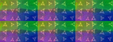 Kış Noel 'inde kar bembeyaz kristal element. Xmas Frost kar taneleri izole edilmiş siluet sembolü. Kar Tanesi raster simgesi arka plan yeşil, mavi ve mor. Raster. Meteoroloji buz koleksiyonu