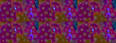 Botanik çizim kalıbı. Organik elementler. Suluboya etkisi. Raster deseni.