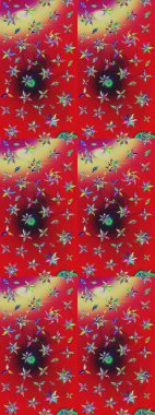 Nazik romantik baskı. Raster güzel bir çiçek deseni çizmiş. Tatil havası. Bahar mevsimi.