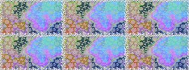 Nazik, narin çiçek arkaplanı. Çiçekli karalama şeklinde Raster çiçek deseni. Mavi renkte çiçekler.