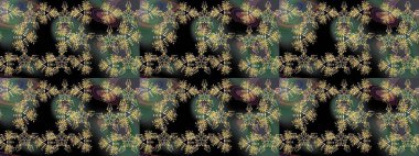 Raster Moda kumaş deseni. Şirin çiçekler. Çizgi çizimi deseni.