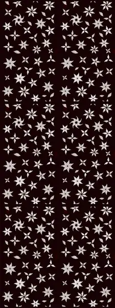 Küçük çiçekte güzel bir desen. Motley illüstrasyonu. Küçük renkli çiçekler. Moda baskıları için zarif bir şablon. Çiçekli yaz çiçekleri. Çizim.