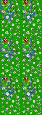 Raster illüstrasyonu. Klasik tropikal doğal elementlerin suluboya seti. Egzotik çiçekler, botanik, yeşil ve nötr renkler üzerine parlak klasik doğa..