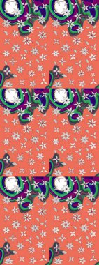 Raster deseni. Karalama çiçekleri çizim kalıbı. Sanat, turuncu ve nötr tarzda çiçeklere ilham verir ve geride iz bırakır. Turuncu ve nötr el çizimi desen.