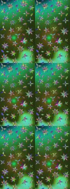 Raster Hip kumaş deseni. Eskiz Vintage Çiçek Deseni.