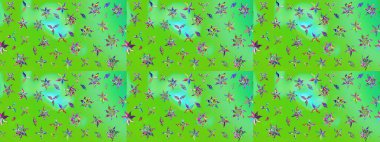 Klasik çiçek desenli. Paketleme, tekstil, duvar kâğıdı için çiçek eskizi. Yumuşak fayans. Raster 'ın taze dokusu. Yumuşak pamuk tasarımı.