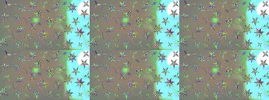 Gömlek baskısı için çiçek boyası. Çiçek desenli eskiz. Gri ve bej renkli çiçekler.