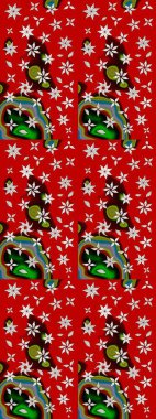 Vadinin çiçekleri kırmızı ve nötr renklerde. Eskiz arkaplan modeli. Raster - stok. Suluboya, elle çizilmiş.