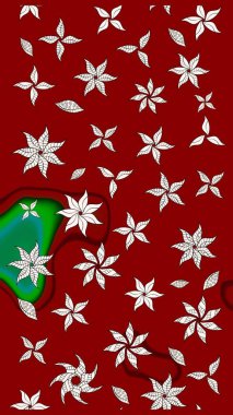 Çiçek deseni. Şatafatlı bahar bahçesi dokusu. Flower eskiz arka planı. Raster illüstrasyonu.