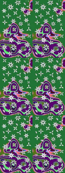 Çizim raster deseni. Çiçek arkaplan. Güzel kumaş deseni.