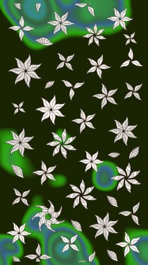 Suluboya stilinde gri ve yeşil çiçekli zarif bir eskiz deseni, tasarım elementleri. Düzenlenebilir. Düğün davetiyeleri için çiçek deseni, tebrik kartları, hatıra defteri, baskı, hediye paketi, imalat