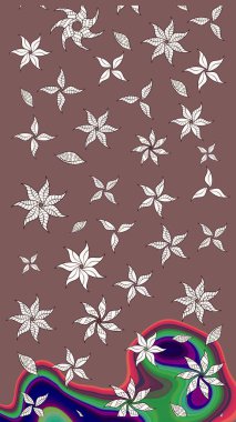 Tebrik kartı geçmişi, boyama kitabı, arkaplan ve tekstil için kullanılabilir. Etnik Mandala havlusu. Sınır Kızılderili çiçekli paisley patten. Raster Henna tarzı. Taslak süsleme izi.