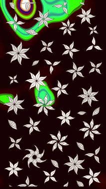 Nazik romantik baskı. Bahar mevsimi. Tatil havası. Raster güzel bir çiçek deseni çiziyor..