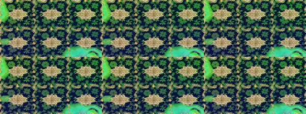 Raster altın desen. Kıvrımlı çizimler. Doğulu stil, altın elementli yeşil renkte altın desenli arabesk yapar..