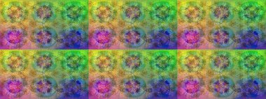 Yeşil, nötr ve sarı renklerde şirin soyut kar taneleri raster tasarımı. Düz kar karalama ikonları, yılbaşı afişi için kar taneleri silueti, kartlar. Yeni yıl kar tanesi.