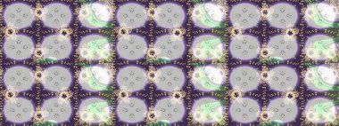 Raster kış deseni. Raster illüstrasyonu. Çiçek Elementleri 'nin soyut geçmişi. Tarafsız, menekşe ve gri renkler üzerine tasarım.