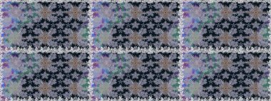 Gri renkli çiçekler. Çiçekli karalama şeklinde Raster çiçek deseni. Nazik, narin çiçek arkaplanı.