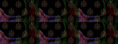 Raster hisseleri. Siyah üzerine çiçekler. Eskiz arkaplan modeli. Suluboya, elle çizilmiş.