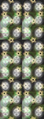 Kar tanesi süsleme deseni. Raster illüstrasyonu. Kar taneleri arka planda. Renkli arka planda izole edilmiş kar tanelerinin düz tasarımı. Kar taneleri deseni.