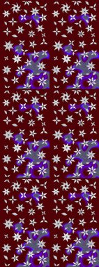 Kırmızı ve nötr renkte güzel çiçekli eskiz deseni, suluboya çiçek deseni, duvar kağıdı, kart veya kumaş için fayanslı. Raster..