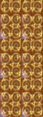 Kahverengi renkli çiçekler. Raster illüstrasyonu. Çiçek desenli eskiz, vuruşlar, sıçramalar, yaz çiçekleri..