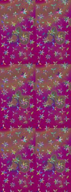 Çizim raster deseni. Güzel kumaş deseni. Çiçek arka planı.