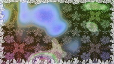 Gri renkli etnik çiçeklerle kusursuz bir desen. Asya Tekstil 'inde Raster Çiçek İllüstrasyonu.