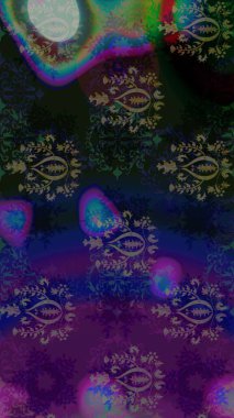 Raster Noel soyut renkli arka plan ve tatlı kar tanesi. Farklı kar taneleri toplayıcısı, gri ve mavi renkte kış elementleri..