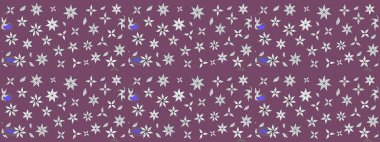 Raster illüstrasyonu. Kar taneleri ve raster arkaplanlı Noel karalaması deseni.