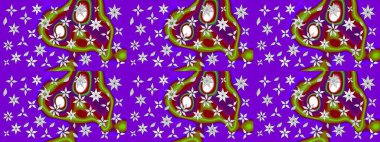 Raster illüstrasyonu. Kar taneleri ve raster arkaplanlı Noel karalaması deseni.