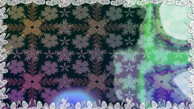 Mavi renklerde. Soyut çiçek desensiz arkaplan. Raster illüstrasyonu. Küçük çiçekteki sevimli çiçek deseni. Raster deseni.