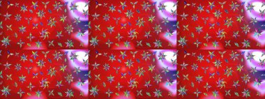 Kızılderili desenli desenli desenli şal deseni. Etnik Mandala süsü. Raster Henna dövme stili. Tekstil, tebrik kartı, boyama kitabı, telefon kılıfı baskısı için kullanılabilir.