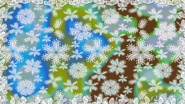 Raster kusursuz. Güzel kumaş deseni. Düz Çiçek Elementleri Tasarımı. Renkli Bahar Temalı Kusursuz Arkaplan. Çiçek deseni.