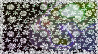 Raster illüstrasyonu. Kusursuz. Gri renkli çiçekler. Şirin çiçek elementleri..