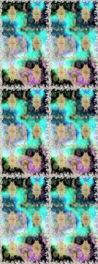 Kusursuz raster arka plan. Şık bir grafik desen. Duvar kâğıdı barok, İspanyol kumaşı. Çiçek deseni. Kahverengi ve bej renklerdeki altın elementler.