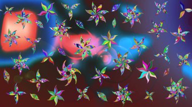 Tekstil, kumaş, kapaklar, duvar kağıtları, baskı, naylon, koleksiyon defteri, örgü, dekupaj için güzel bir eskiz. Küçük çiçeklerdeki oldukça eski bir besin torbası deseni.