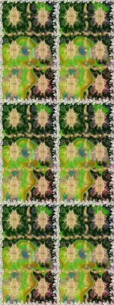 Kusursuz raster arka plan. Kahverengi ve bej renklerde altın elementler. Duvar kâğıdı barok, İspanyol kumaşı. Çiçek deseni. Şekil grafik deseni.