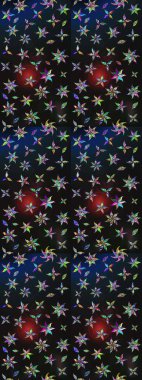 Güzel kumaş deseni. Güzel suluboya yaz çiçekleri deseni..