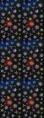 Güzel kumaş deseni. Küçük bir çiçekte eskiz deseni. Raster illüstrasyonu. Güzel çiçek arkaplanı..