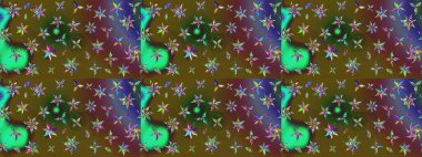 Güzel çiçek deseni. Renkli çiçekler. Renkli Bahar Teması eskiz kalıbı. Düz Çiçek Elementleri Tasarımı.