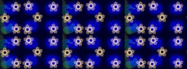 Nazikçe, güzel çiçek arkaplanı. Tarafsız, siyah ve mavi renkte çiçekler. Raster çiçek desenli ve çiçekli..