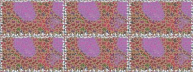 Yazdırmayı tekrarla. Soyut suluboya kelebeklerle bej rengi şeffaf deniz mavisi desenli pürüzsüz bir arka plan. Sonsuz. Raster illüstrasyonu.