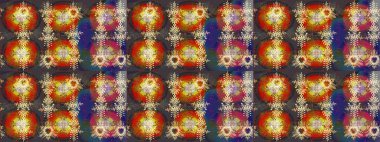 Karla süslenmiş Noel kar taneleri. Raster illüstrasyonu. Noel şenliği arka planı.