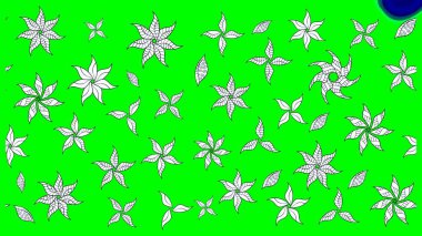 Süslü zentangle çizim dokusu, soyut çiçeklerle süslenmiş. Şekil verilmiş çiçeklerle eskiz deseni. Çiçek deseni duvar kağıdı, şablon dolguları ve web sayfası arkaplanı için kullanılabilir.