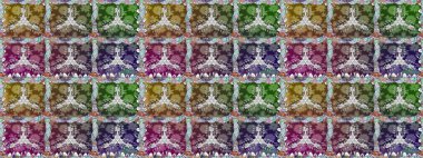 Küçük çiçekteki sevimli çiçek deseni. Raster deseni. Tarafsız renklerde yaz çiçekleri. Raster illüstrasyonu.