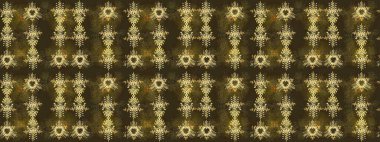 Raster illüstrasyonu. Soyut mandala ya da tuhaf kar tanesi çizgisi sanat tasarımı. Renkli arka planda izole tatlı kar taneleri.