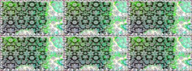 Tomurcukları papatya çiçekleri olan sevimli bir çiçek deseni. Kumaş, tekstil, duvar kağıdı baskısı için. Eski usul. Kusursuz bir geçmişi var. Raster illüstrasyonu. Miles Fleur, dandik süs.