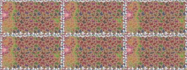 Sevimli kelebek bej ve nötr raster desenli. Giysi tasarımı için dekorasyon. Kusursuz..