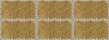 Sarı ve kahverengi kelebek çizimi. Kıyafetler, erkekler, kızlar ve duvar kağıtları için soyut, pürüzsüz desen. Raster illüstrasyonu. Güzel suluboya kelebekler. Fantezi sevimli illüstrasyon.