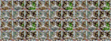 Çiçek deseni duvar kağıdı, desen dolguları ve web sayfası arka planı için kullanılabilir. Süslü, dikişsiz, soyut çiçeklerle süslenmiş. Şekillendirilmiş çiçeklerle kusursuz desen.